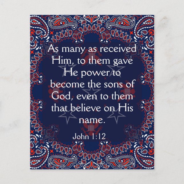 Gospel Tract Flygblad (Framsidan)