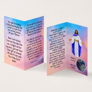 Gospel Tract Visitkort