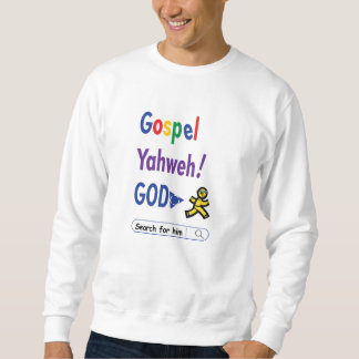 Gospel, Yahweh, God - Search For Him (Christian) Lång Ärmad Tröja