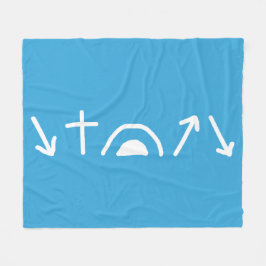 Gospelet Arrows Fleece Blanket