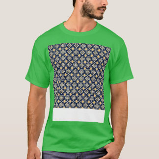 Gospelet Christian Seamless Mönster Mosaic Religio T Shirt