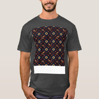 Gospelet Christian Seamless Mönster Mosaic Religio T Shirt