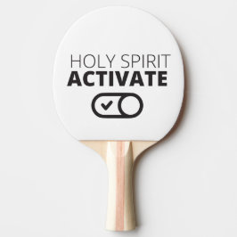 Gospelet Heliga för av för av B/W- Pingisracket