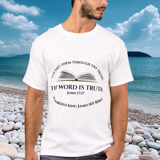 Gospelet John Bible Verse Ord of God T Shirt (Skapare uppladdad)