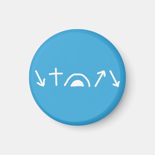 Gospelet Pilar Magnet (Framsidan)