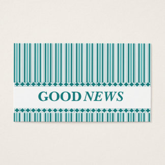 Gospelet planerar av räddningmissioneringblått 2 visitkort