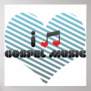 Gospelmusik Poster