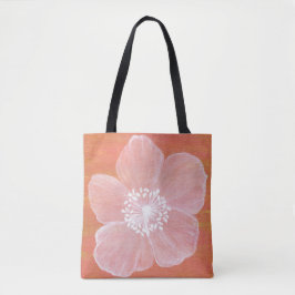 Gossamer Flower Tote Bag Tygkasse