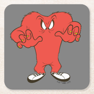 Gossamer Menacing Pose Underlägg Papper Kvadrat