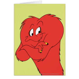 Gossamer Posing - Färg Hälsningskort