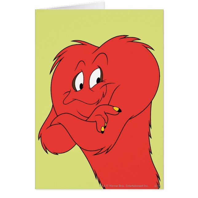 Gossamer Posing - Färg Hälsningskort (Framsidan)