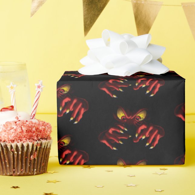 Gossamer som når ut från skuggorna presentpapper (Födelsedagsfest)