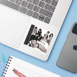 Gossip Girl Black and White Group Graphic Klistermärken