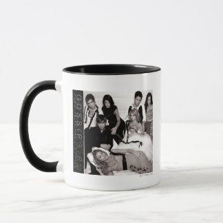 Gossip Girl Black and White Group Graphic Mugg