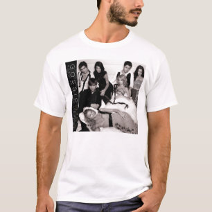 Gossip Girl Black and White Group Graphic T Shirt