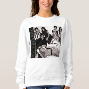 Gossip Girl Black and White Group Graphic T Shirt
