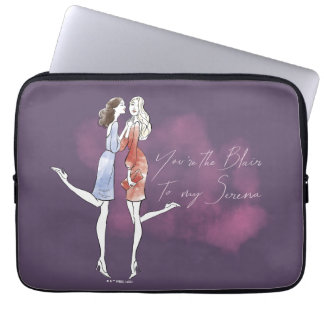 Gossip Girl - du är Blair till min Serena Laptop Fodral