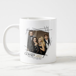 Gossip Girl Glamor Group Graphic Jumbo Mugg