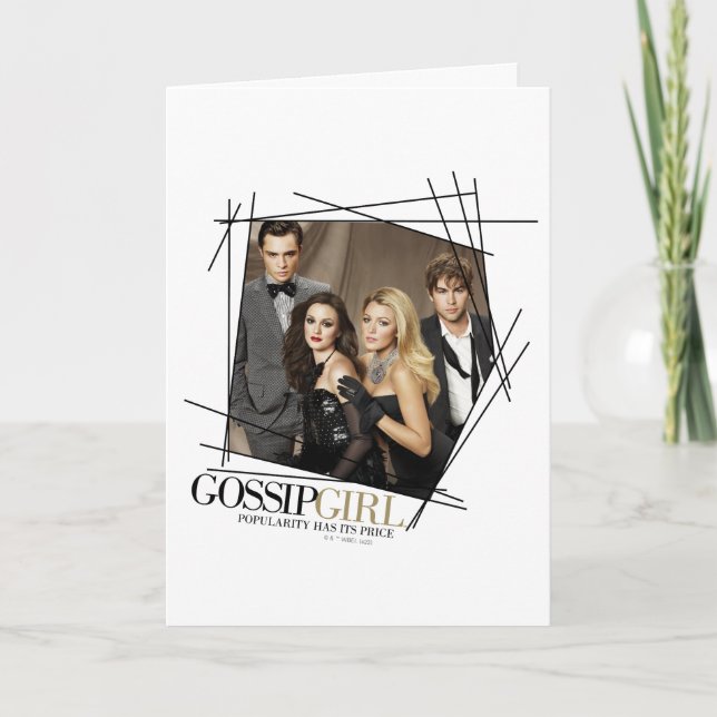 Gossip Girl Glamor Group Graphic Kort (Framsida)