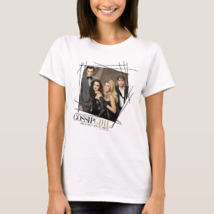 Gossip Girl Glamor Group Graphic T Shirt