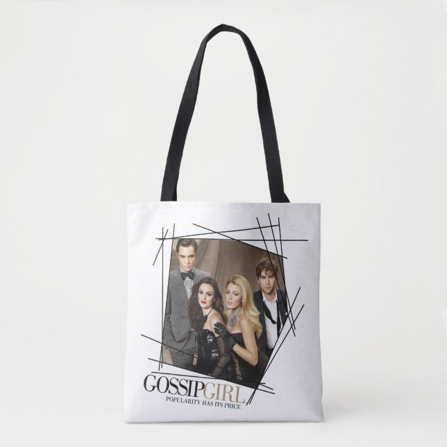 Gossip Girl Glamor Group Graphic Tygkasse (Framsida)