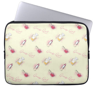 Gossip Girl Lipstick & Parfym Mönster Laptop Fodral