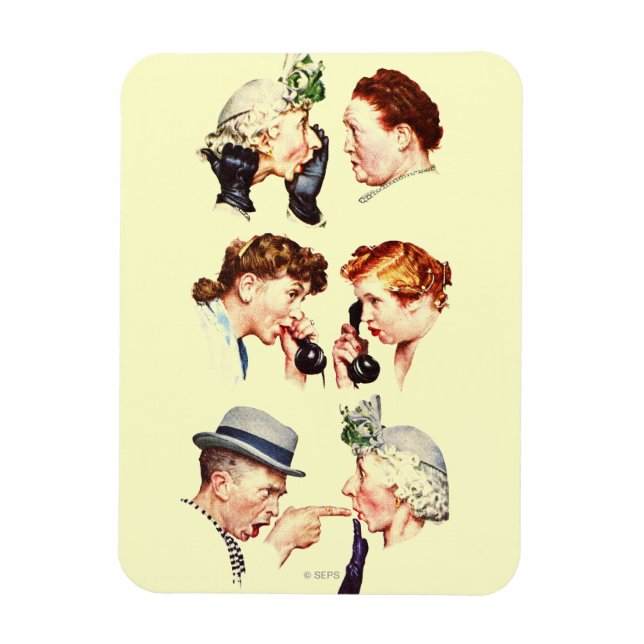 Gossip-kedjan Magnet (Vertikal)