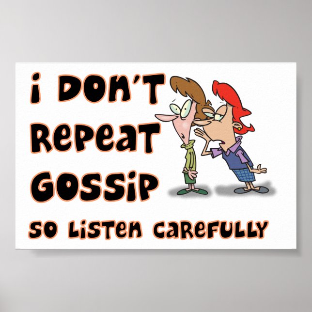 Gossip Poster (Framsidan)