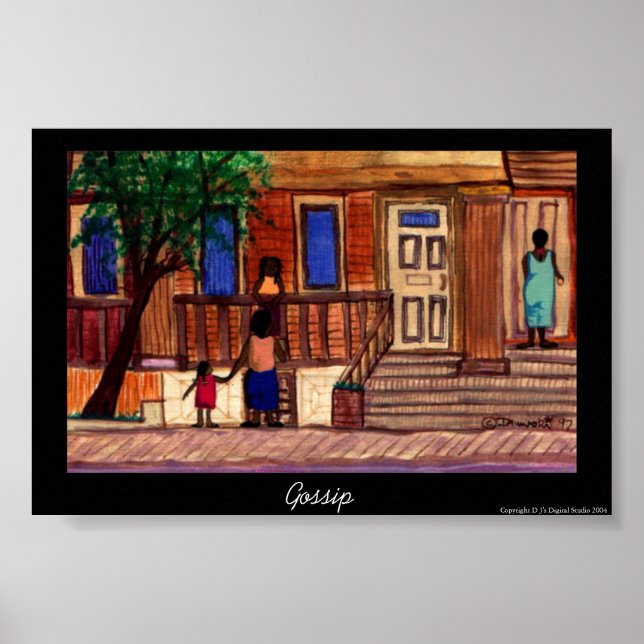 Gossip Poster (Framsidan)