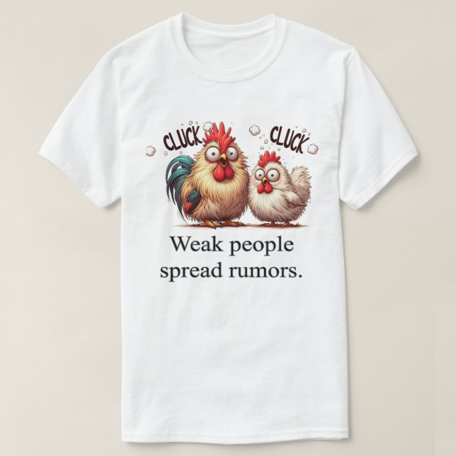 "Gossip Squad" Dual-Sided Men's Tee (Design framsida)