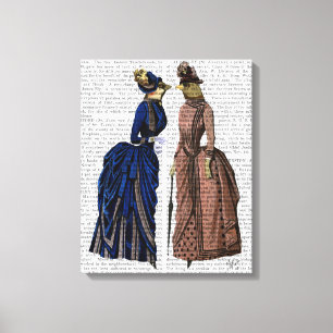 Gossipfåglar Canvastryck