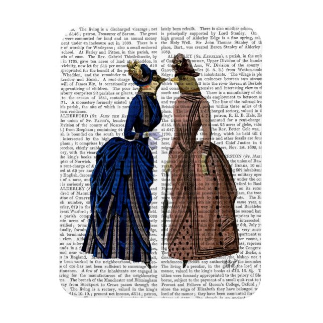 Gossipfåglar Magnet (Vertikal)