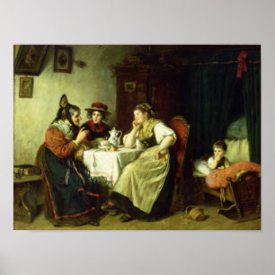 Gossips, 1887 poster