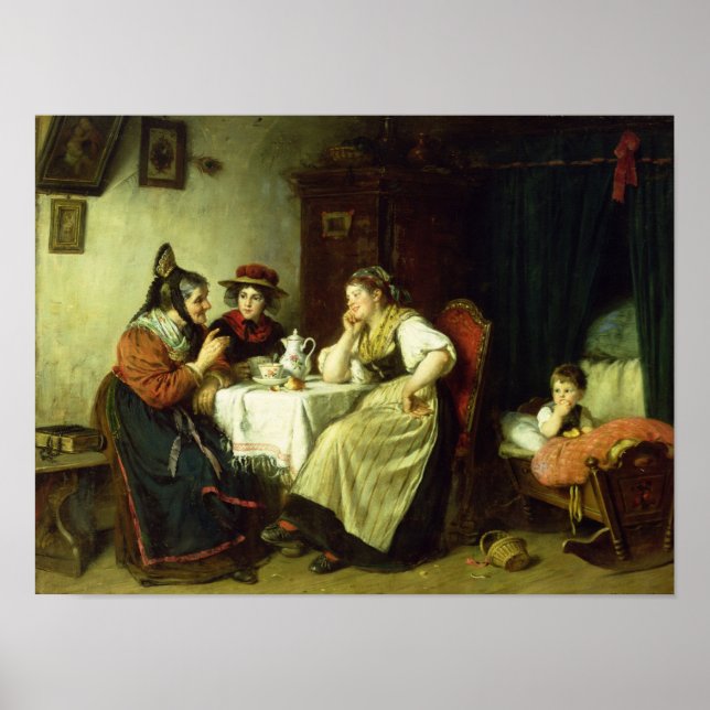 Gossips, 1887 poster (Framsidan)