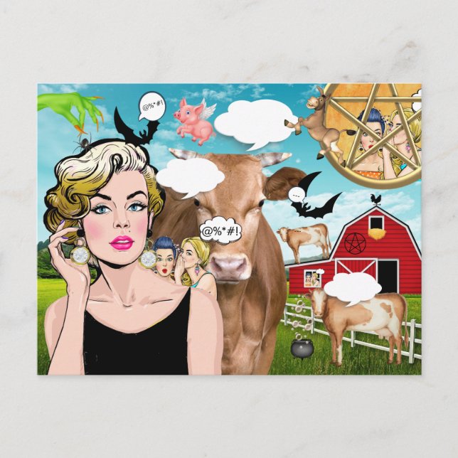 Gossips-vykort Vykort (Framsida)