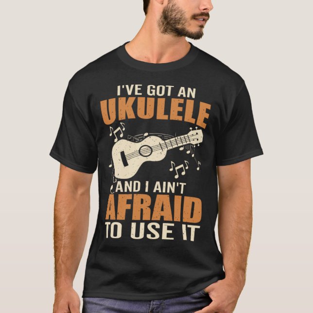Got An Ukulele Hawaiian Guitar Player Music Playin T Shirt (Framsida)