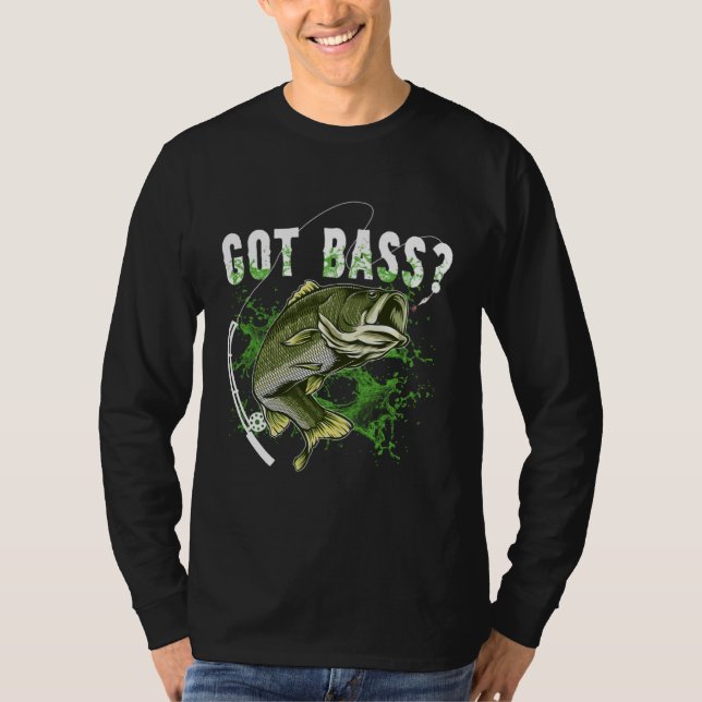 Got Bass Fishing T Shirt (Framsida)