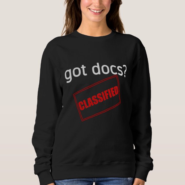 Got Docs Document Scandal Top Secret Classified Fi T Shirt (Framsida)