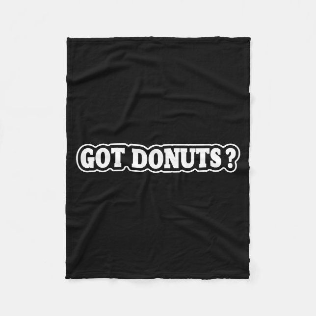 Got Donuts Funny Doughnut Lovers For Men Women  Fleecefilt (Framsidan)