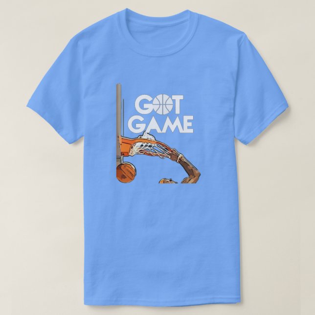 Got Game Basket T-Shirt (Design framsida)