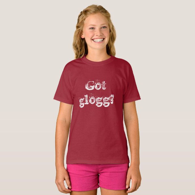 Got glogg Swedish language saying for Christmas Tee (Hel framsida)