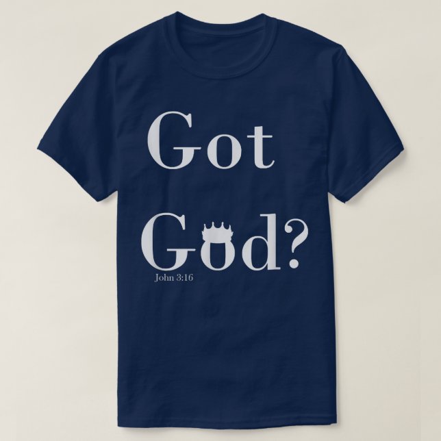 Got God T-Shirt (Design framsida)