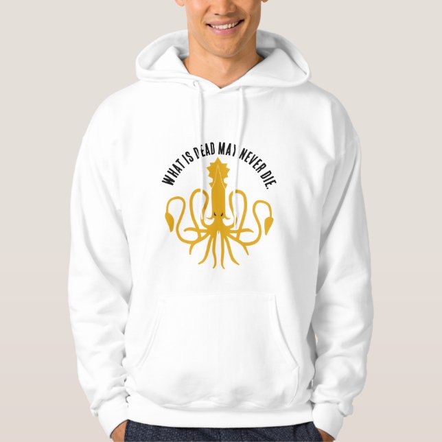 GOT hus Gregory "Vad är dött kan aldrig dö." Hoodie (Framsida)