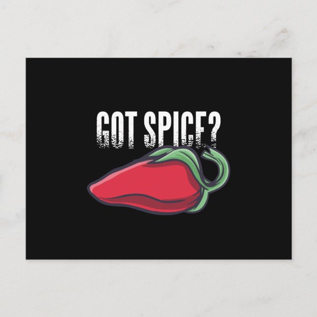 Got spice vykort (Framsida)
