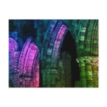 Gota arches gamla förstörda Whitby abbey