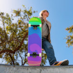 Gotado Bright Colorful Mini Skateboard Bräda 18,5 Cm<br><div class="desc">Gotado,  färgstarka skateboardbord för trendig av abstrakt i färgad coola.</div>