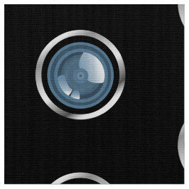 Gotcha! Camera Lens Fabric Tyg