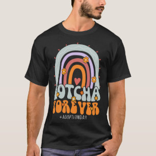 Gotcha för adoptionsdagen Groovy Family Kids Fos T Shirt