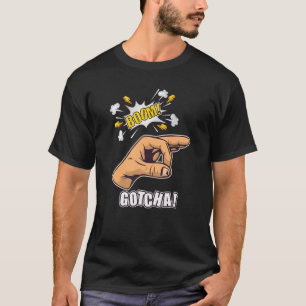 Gotcha Ok Sign Finger Circle Hand Meme Premium T Shirt