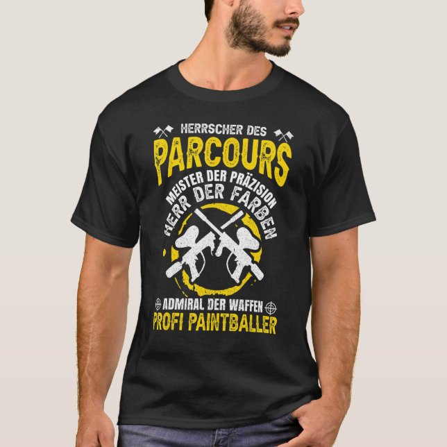 Gotcha Professionell Paintball T Shirt (Framsida)